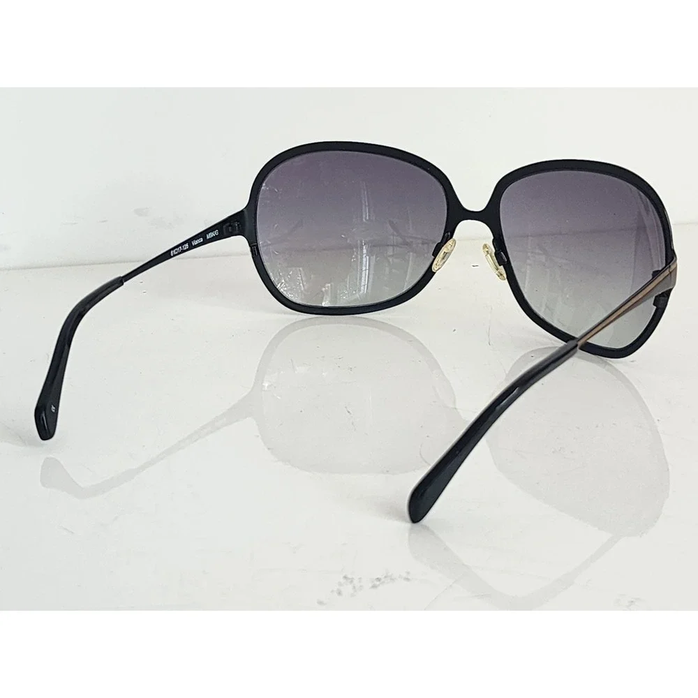 Oliver Peoples Vianca Sunglasses Matte Black Gold Butterfly 61 17 125 MBK/G
